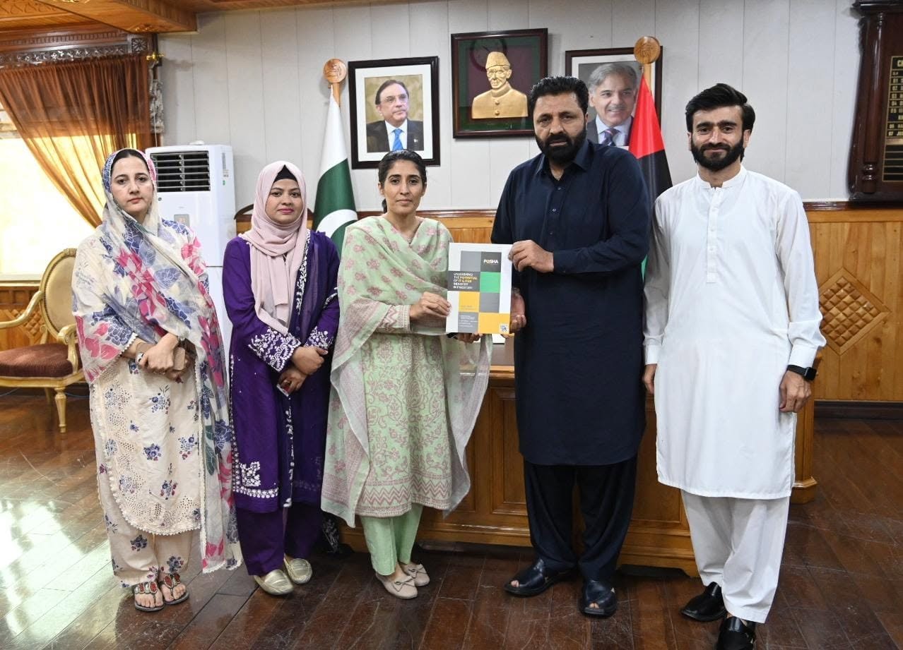 GBSHA and P@SHA present the GB IT Industry Diagnostic Report to the Chief Minister of Gilgit-Baltistan